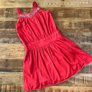Sergeant Major girls 5T red tank dress.